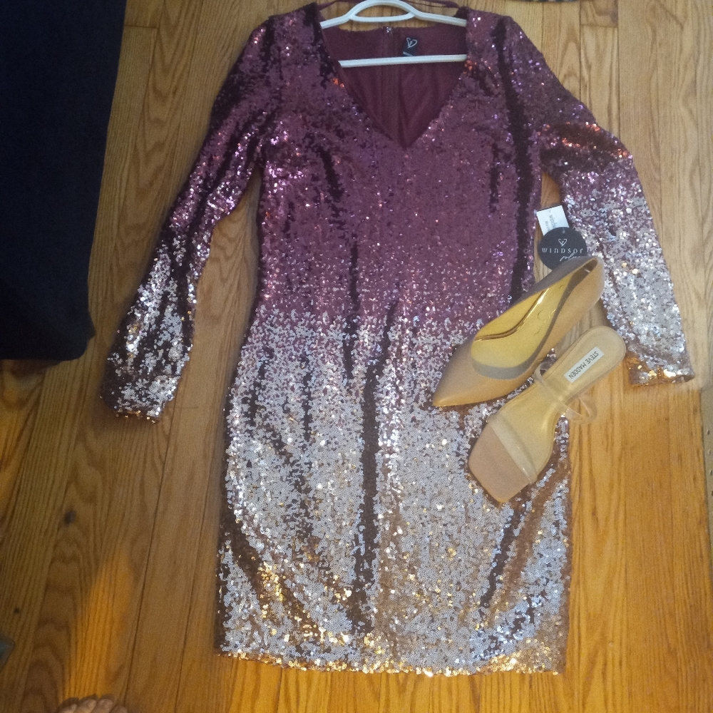 NWT Windsor sequin dress (1X)